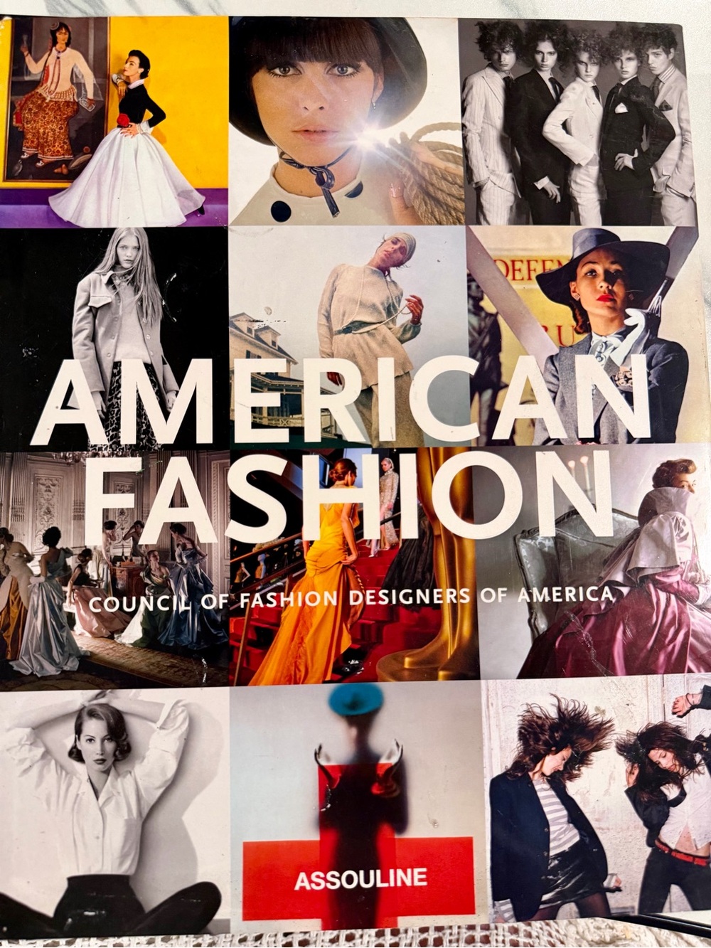 American Fashion CFDA Charlie Scheips Assouline 2007 Hardcover Coffee Table Book